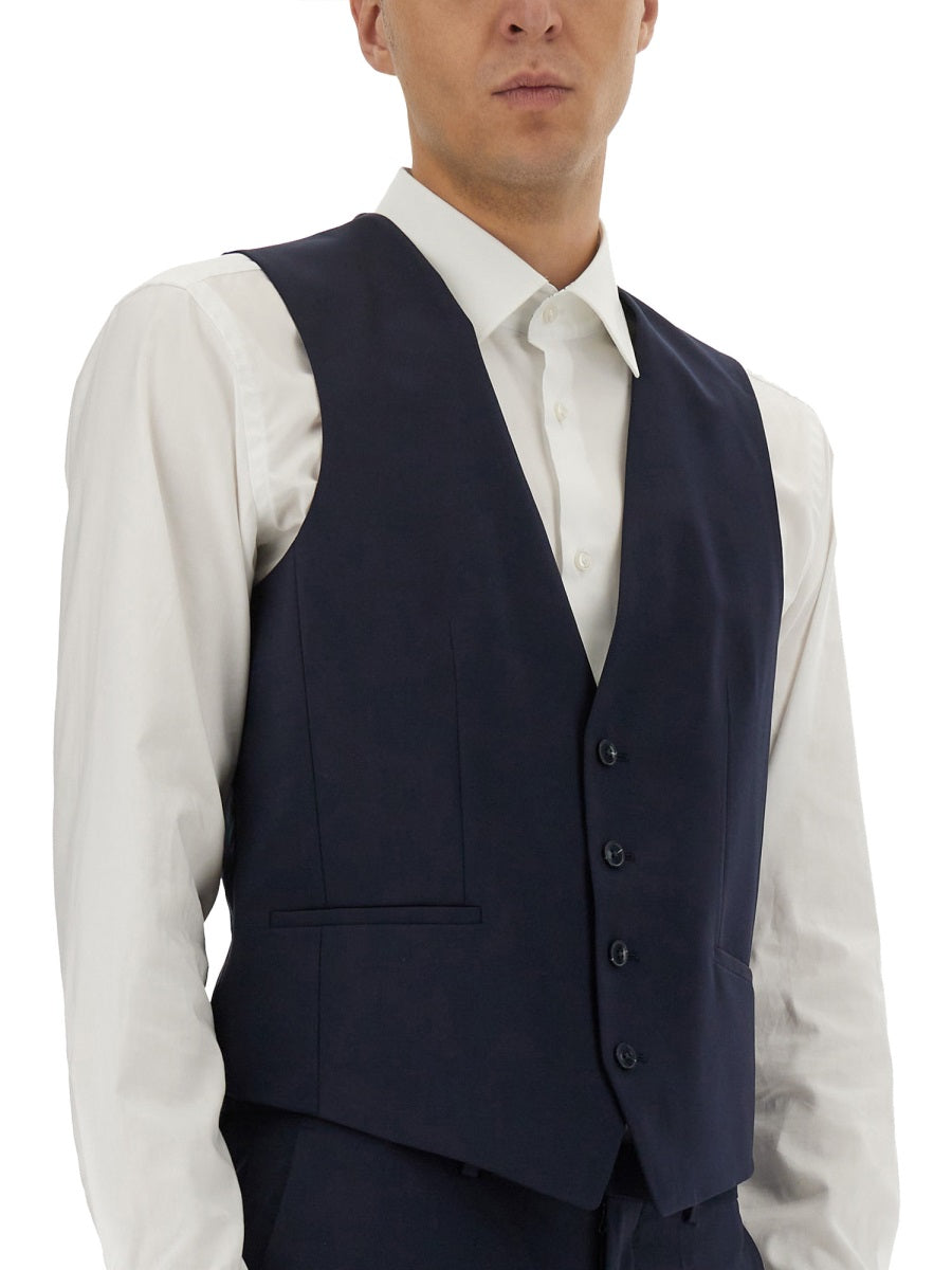 HUGO Slim Fit Vest - Size 48 IT