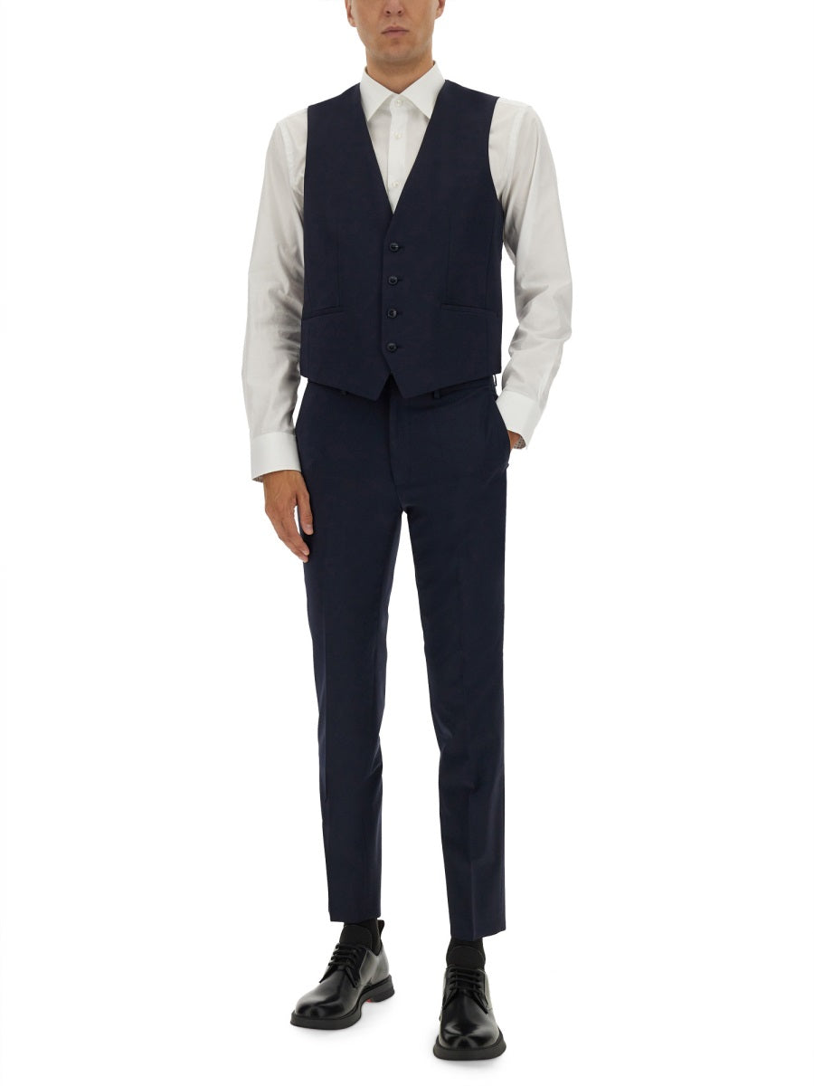 HUGO Slim Fit Vest - Size 48 IT