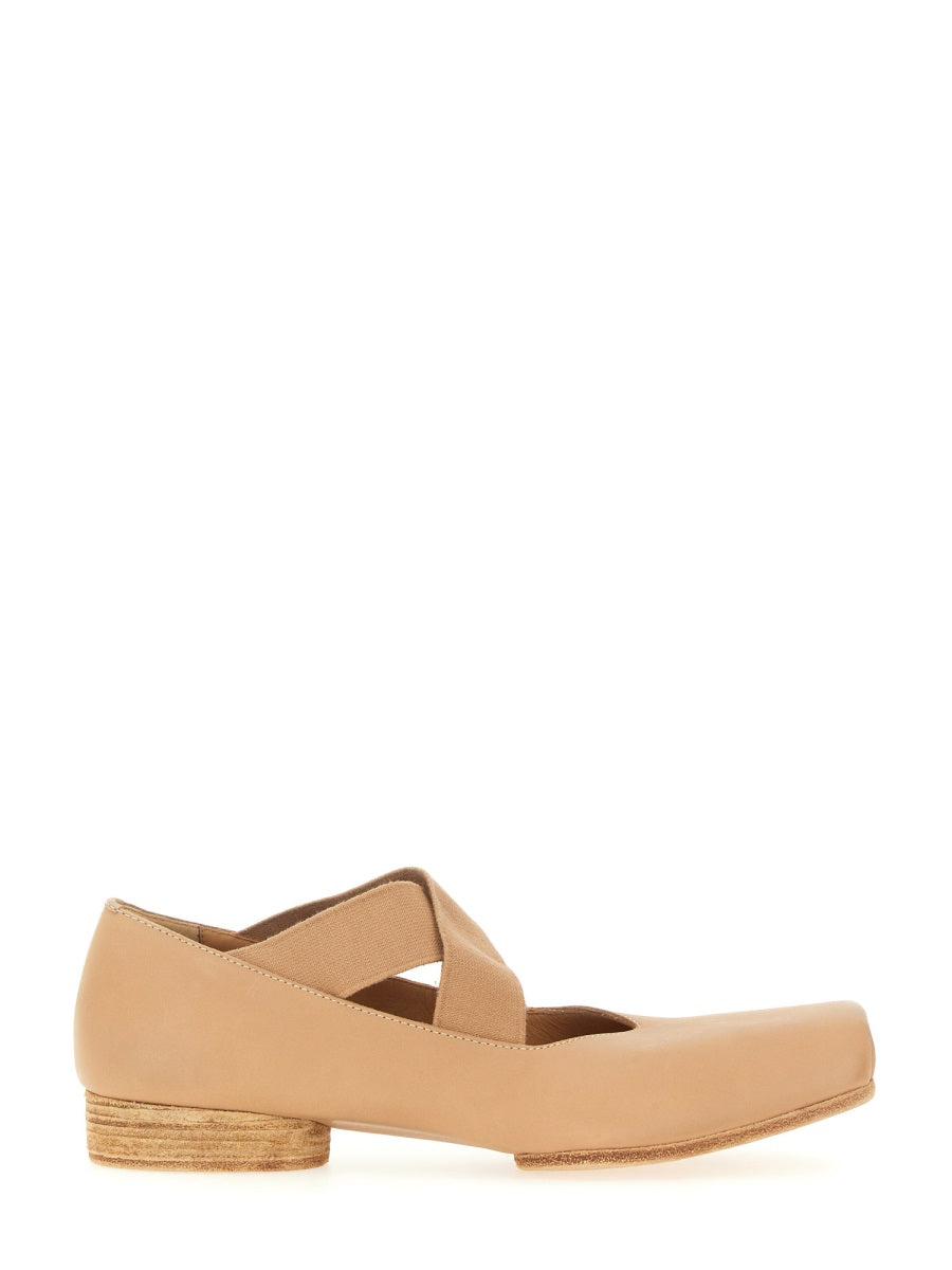 UMA WANG Leather Ballerina Flats for Women