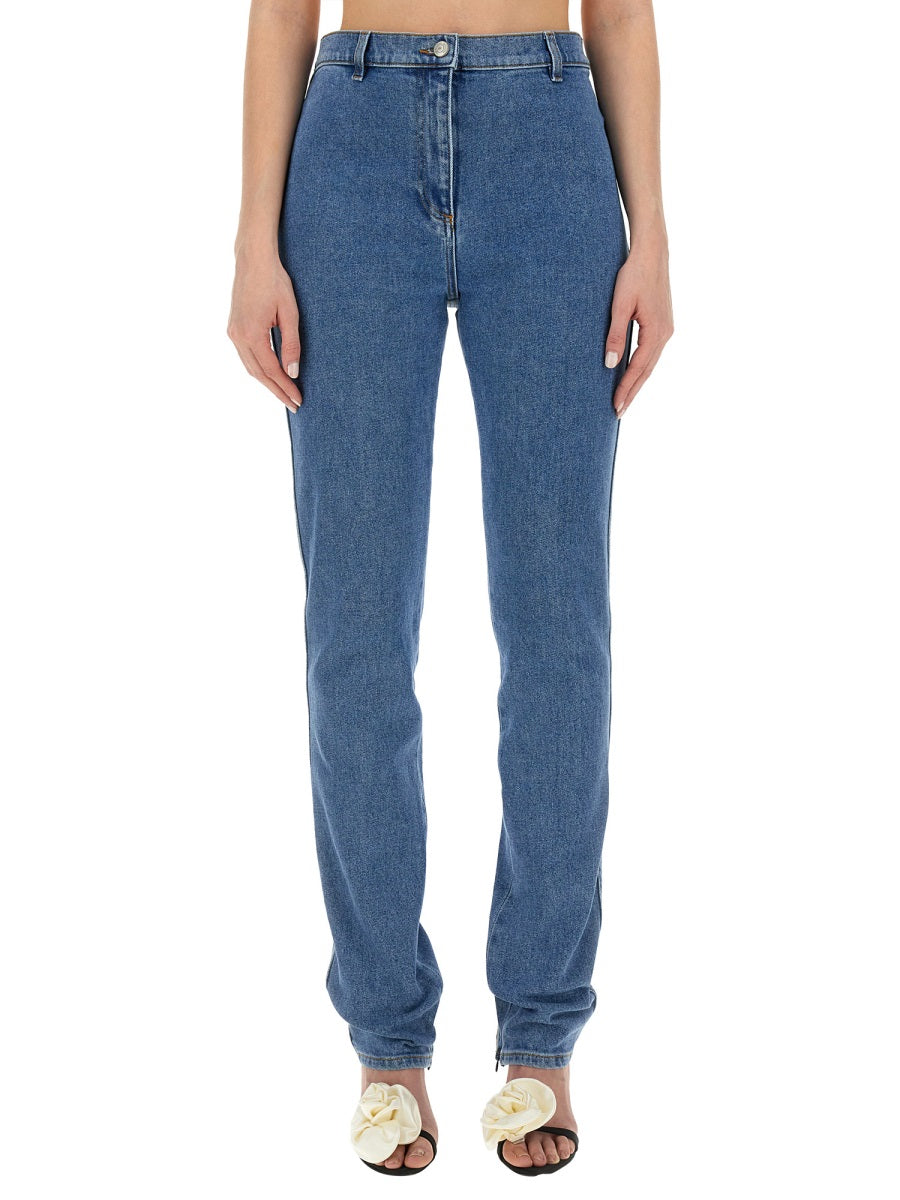 MAGDA BUTRYM Slim Fit Jeans - Size 38 FR