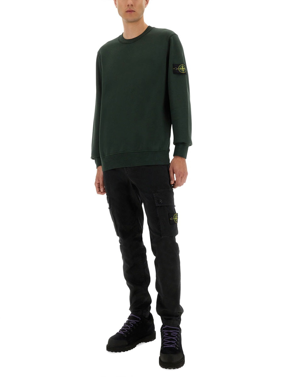 STONE ISLAND Regular Fit Sweatshirt - Men's Size L