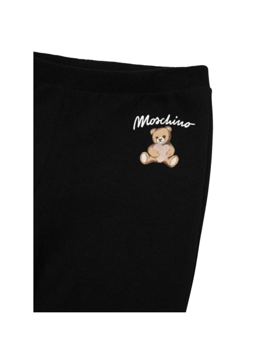 MOSCHINO Mini Bear Logo Pants
