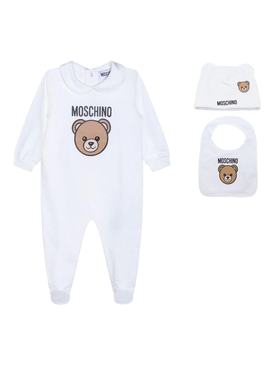 MOSCHINO Mini Bodysuit Hat and Gag Set