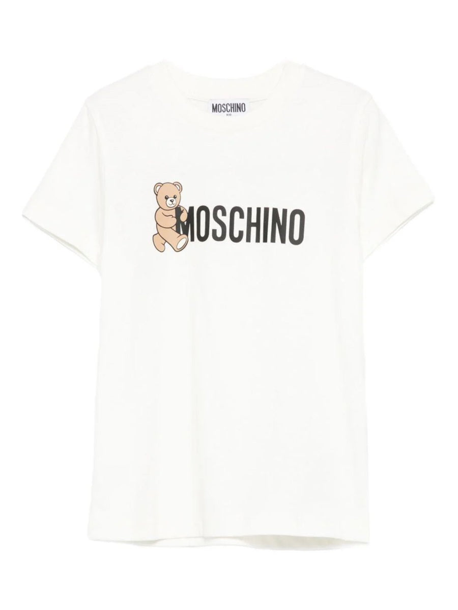 MOSCHINO Logo Print T-Shirt for Mini Fashionistas