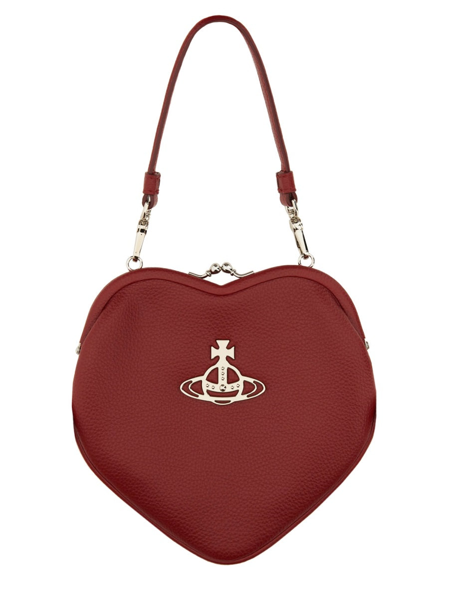 VIVIENNE WESTWOOD Mini Heart Frame Handbag