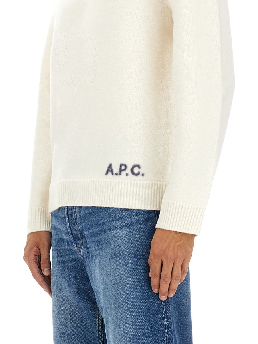 A.P.C. Men's Wool T-Shirt - Size L