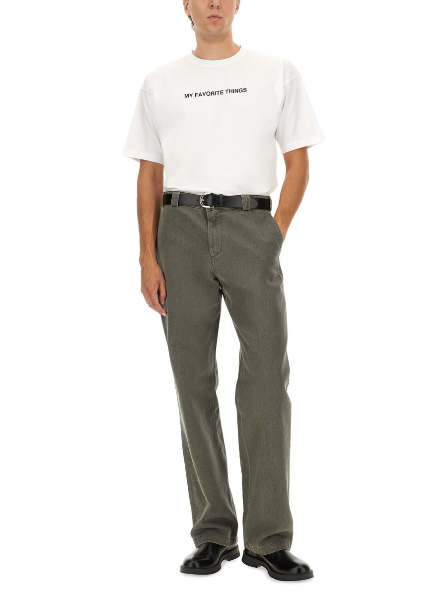 ASPESI Men's T-Shirt with 'My Favorite Things' Print - Size L