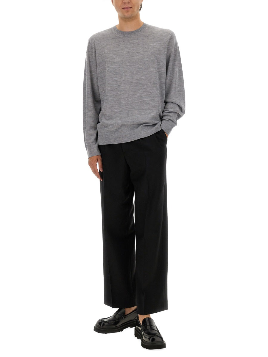 THEORY Luxury Wool T-Shirt - Size L for Men