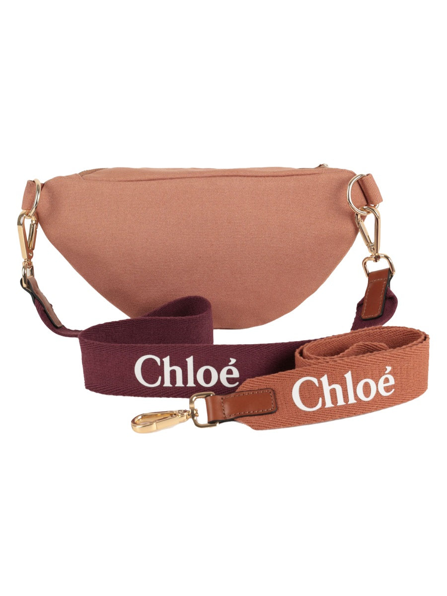 CHLOÉ Girls' Mini Cotton Belt Bag