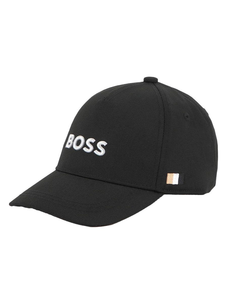 BOSS Mini Cotton Hat for Boys - FW25 Collection
