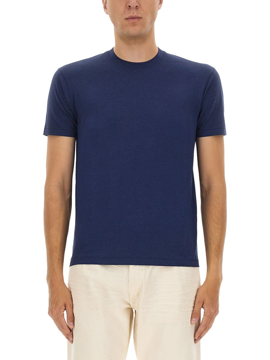 TOM FORD Lyocell Cotton T-Shirt