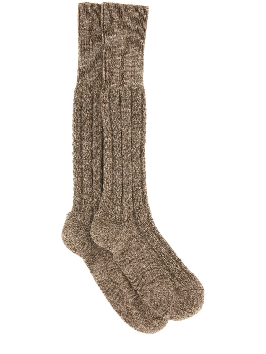 MAISON MARGIELA Long Socks for Men - FW25 Collection