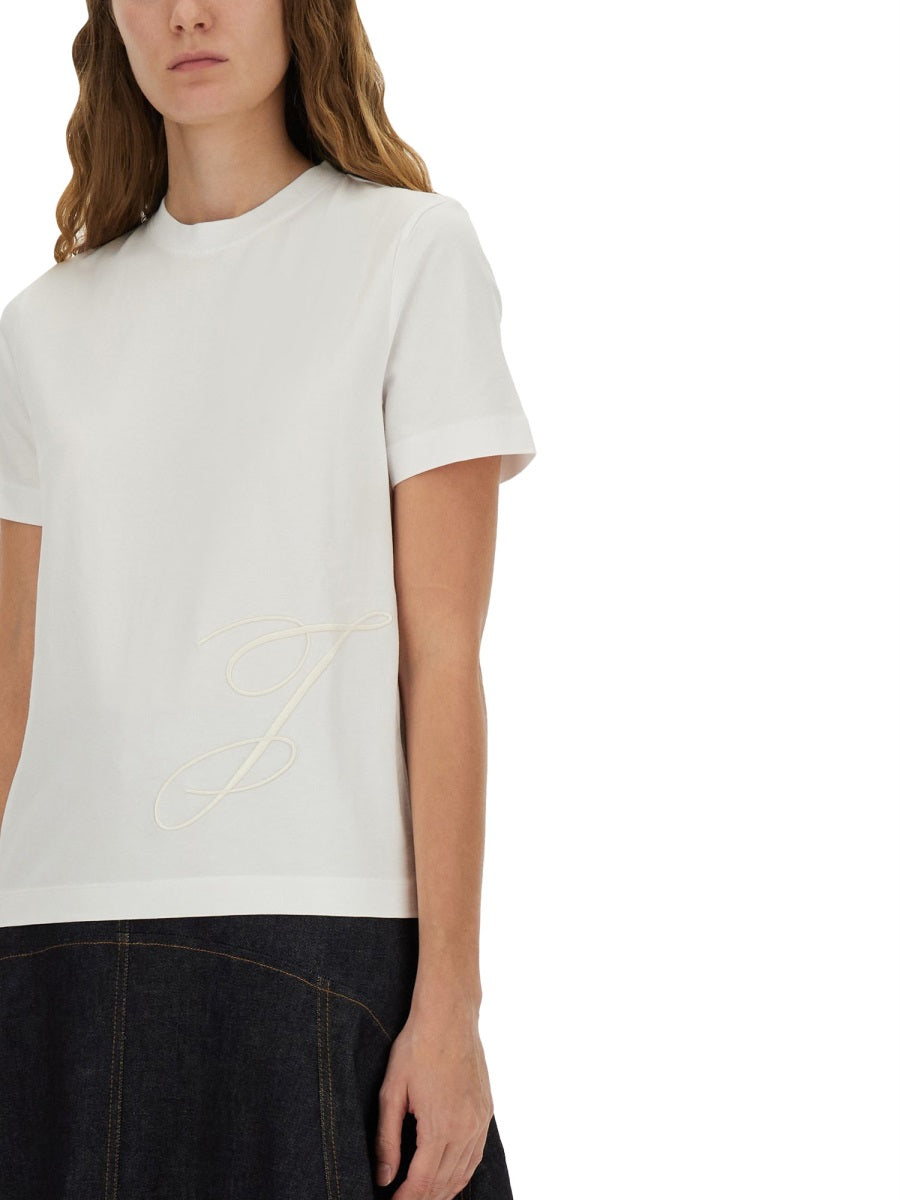 JACQUEMUS Embroidered 'J' T-Shirt - Size S