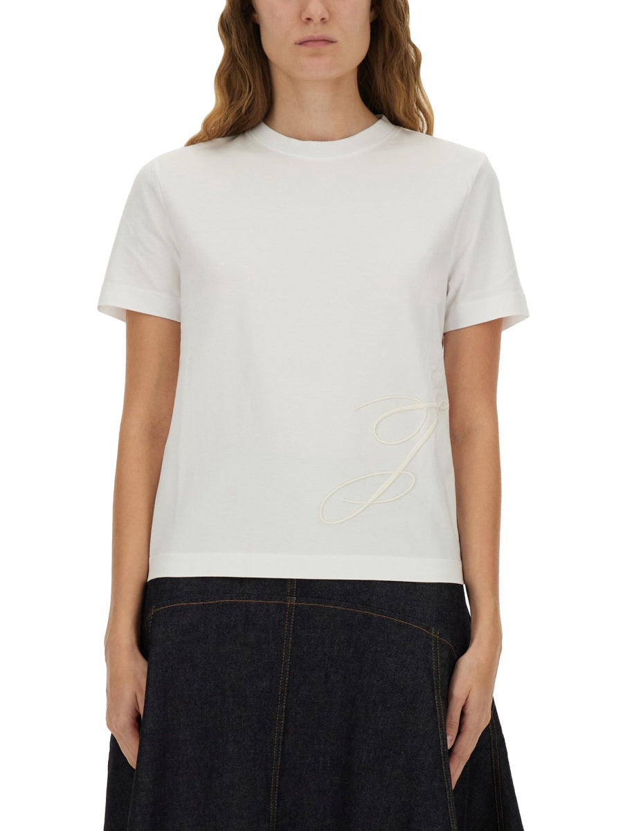JACQUEMUS Embroidered 'J' T-Shirt - Size S