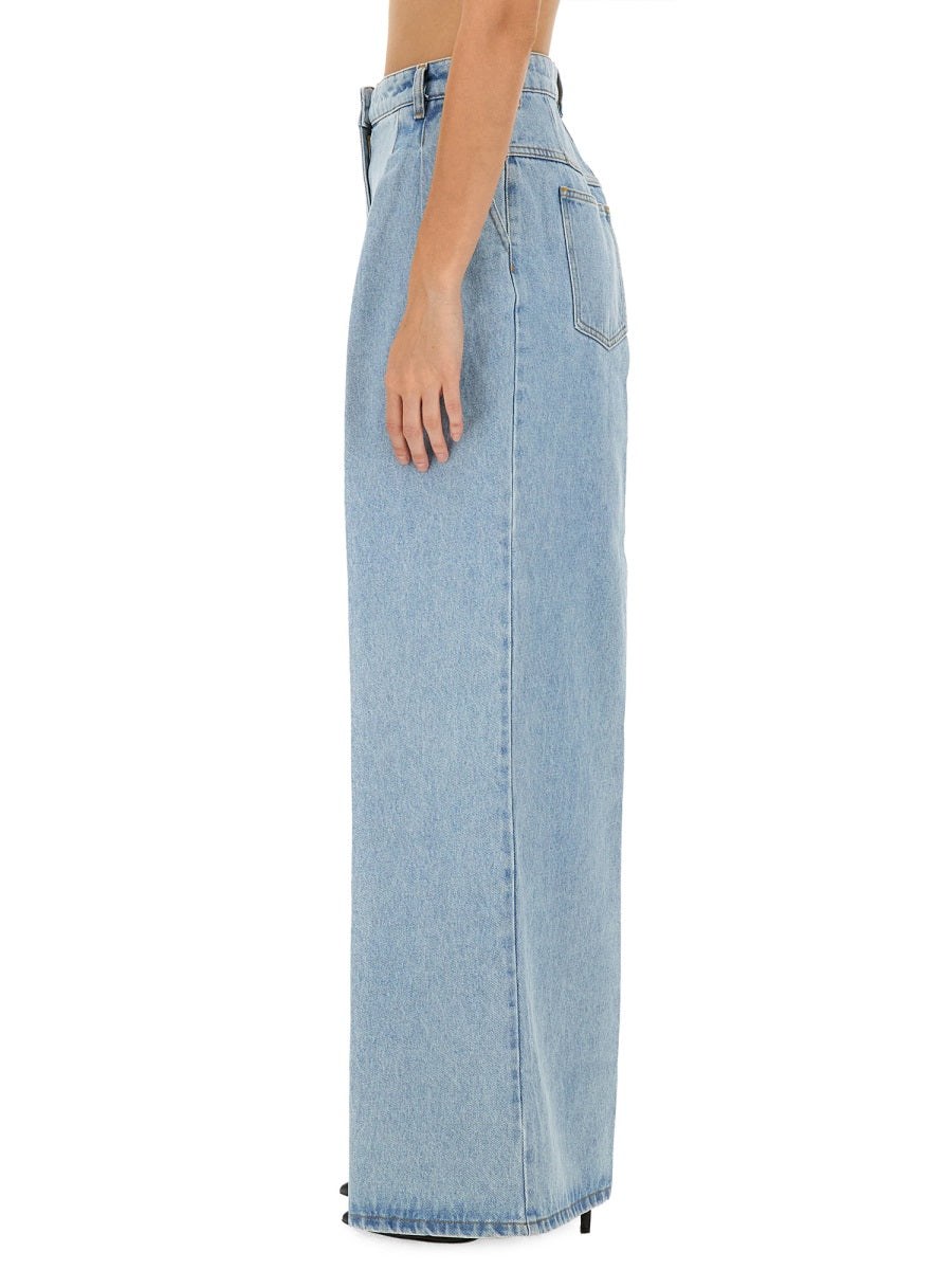 NINA RICCI WIDE LEG Jeans - Women's Size 36