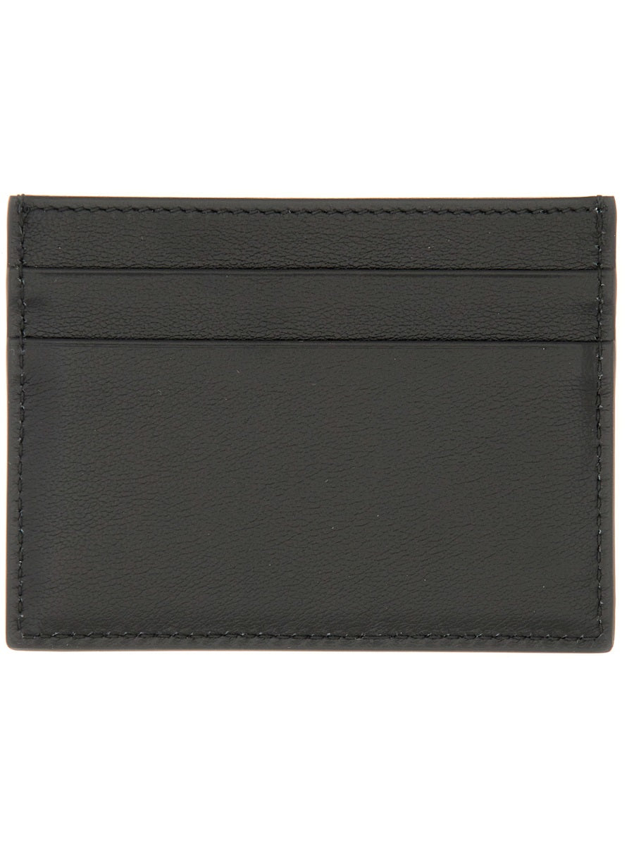 DOLCE & GABBANA Calfskin Leather Card Holder