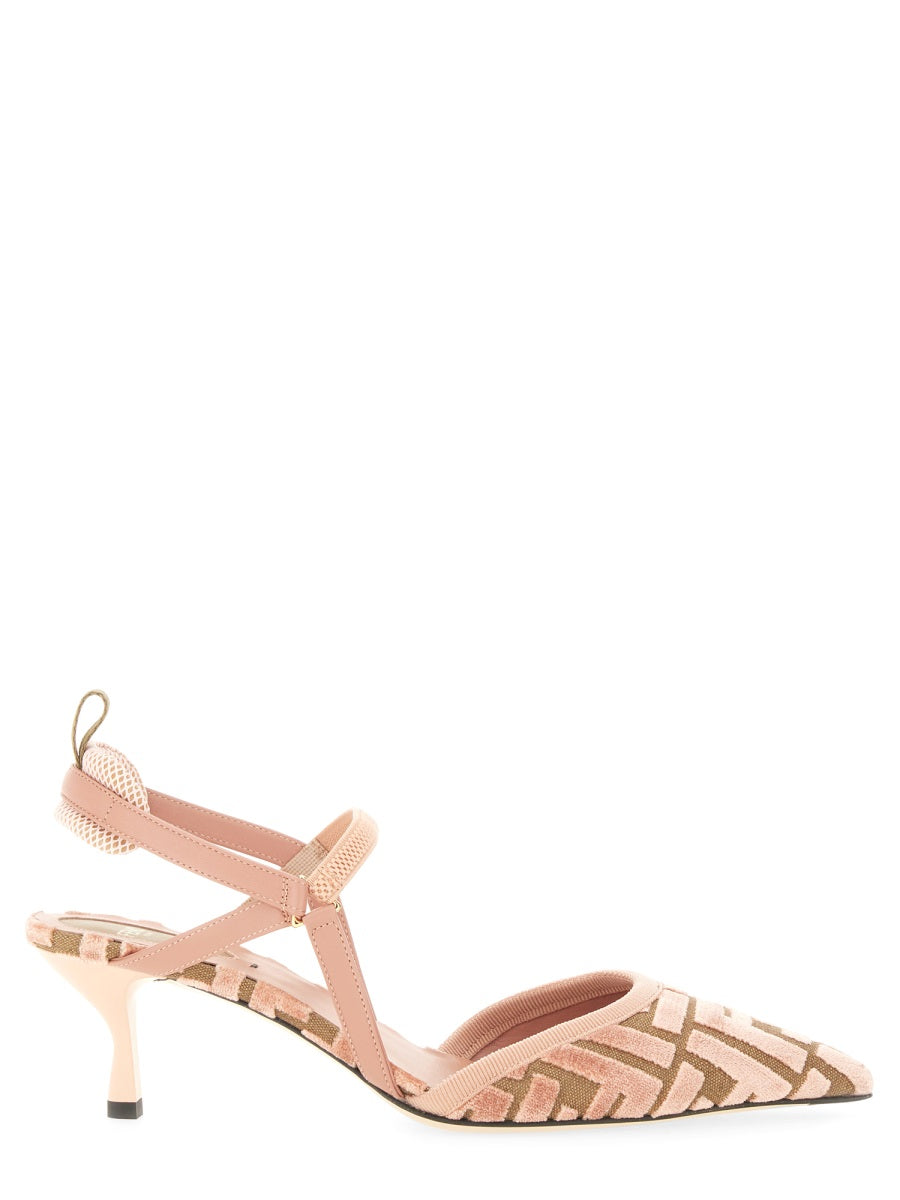 FENDI Hummingbird Lite Slingback Heels - Stylish Women’s Footwear
