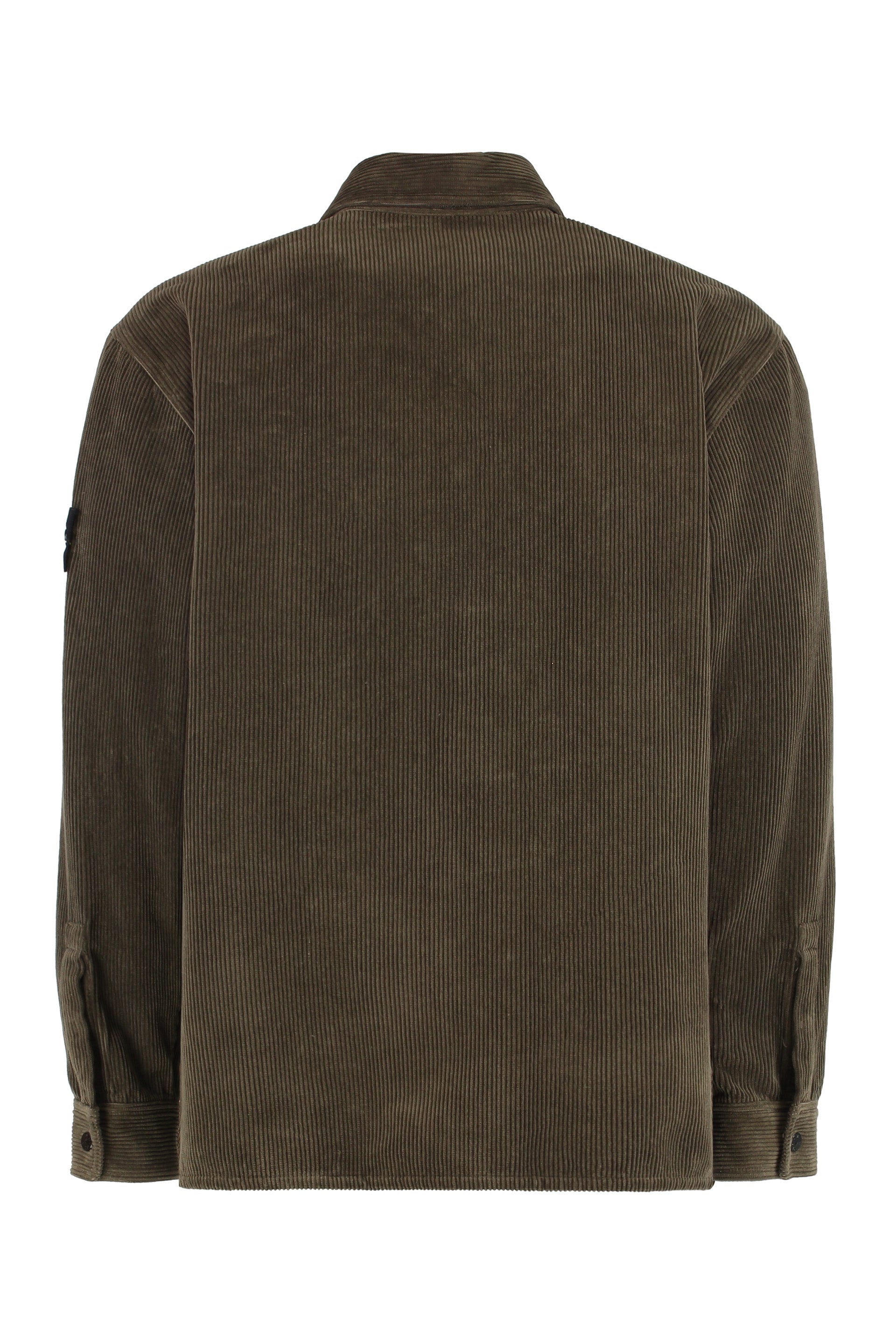 STONE ISLAND Corduroy Overshirt for Men - Regular Fit