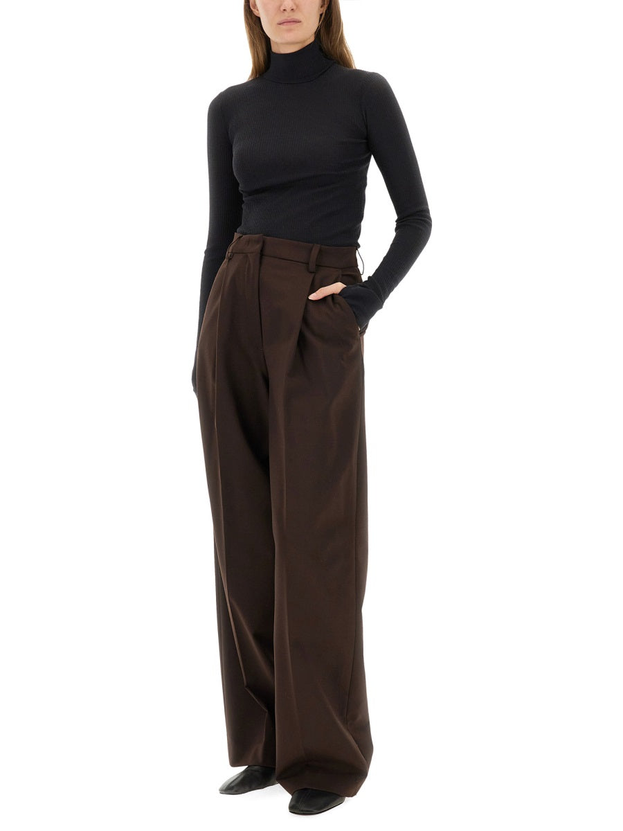 LEMAIRE Slim Fit Turtleneck Top - Size S