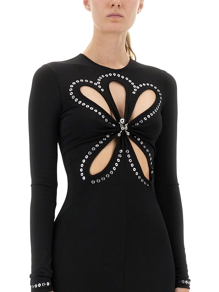 RABANNE Second Skin Effect Long Dress - Size 38