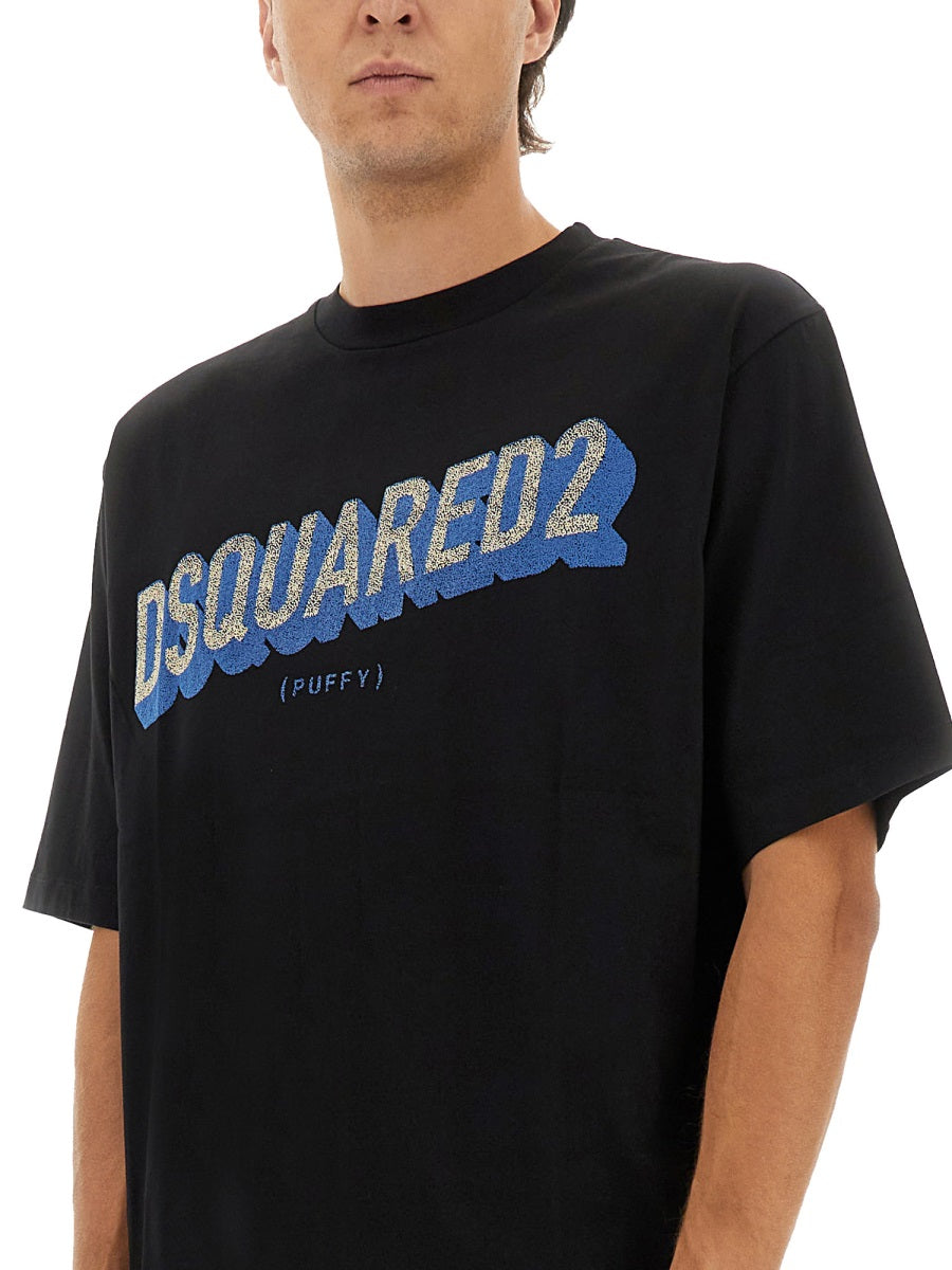 DSQUARED TSHIRT WITH LOGO - Size L