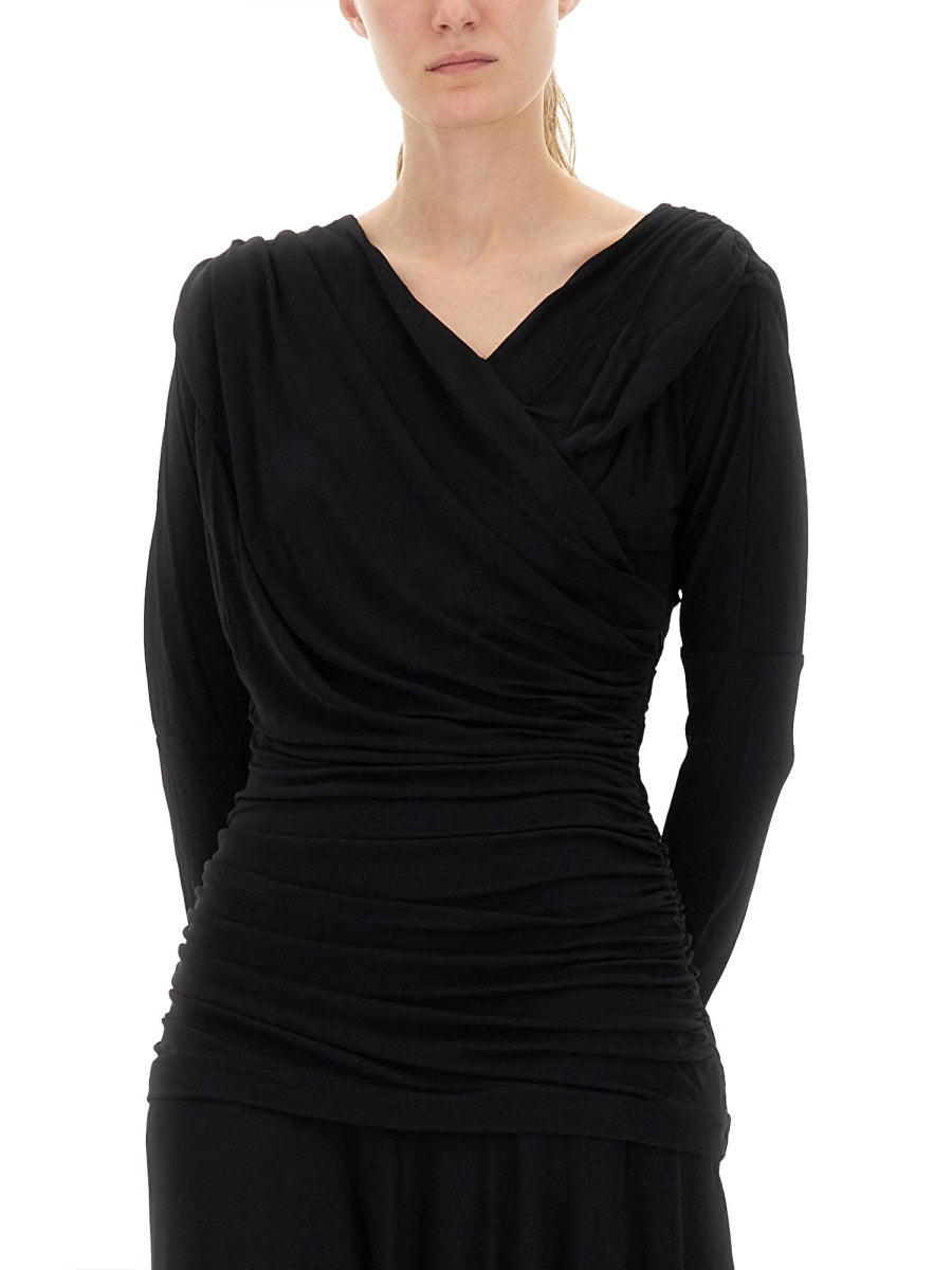 GANNI Viscose Dress for Women - FW25 Collection