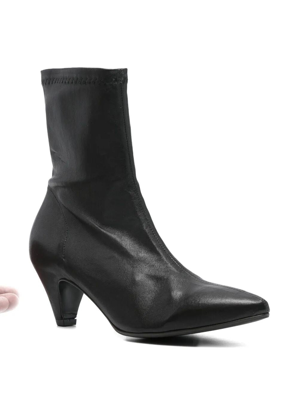 DEL CARLO Nappa Stretch Booties for Women