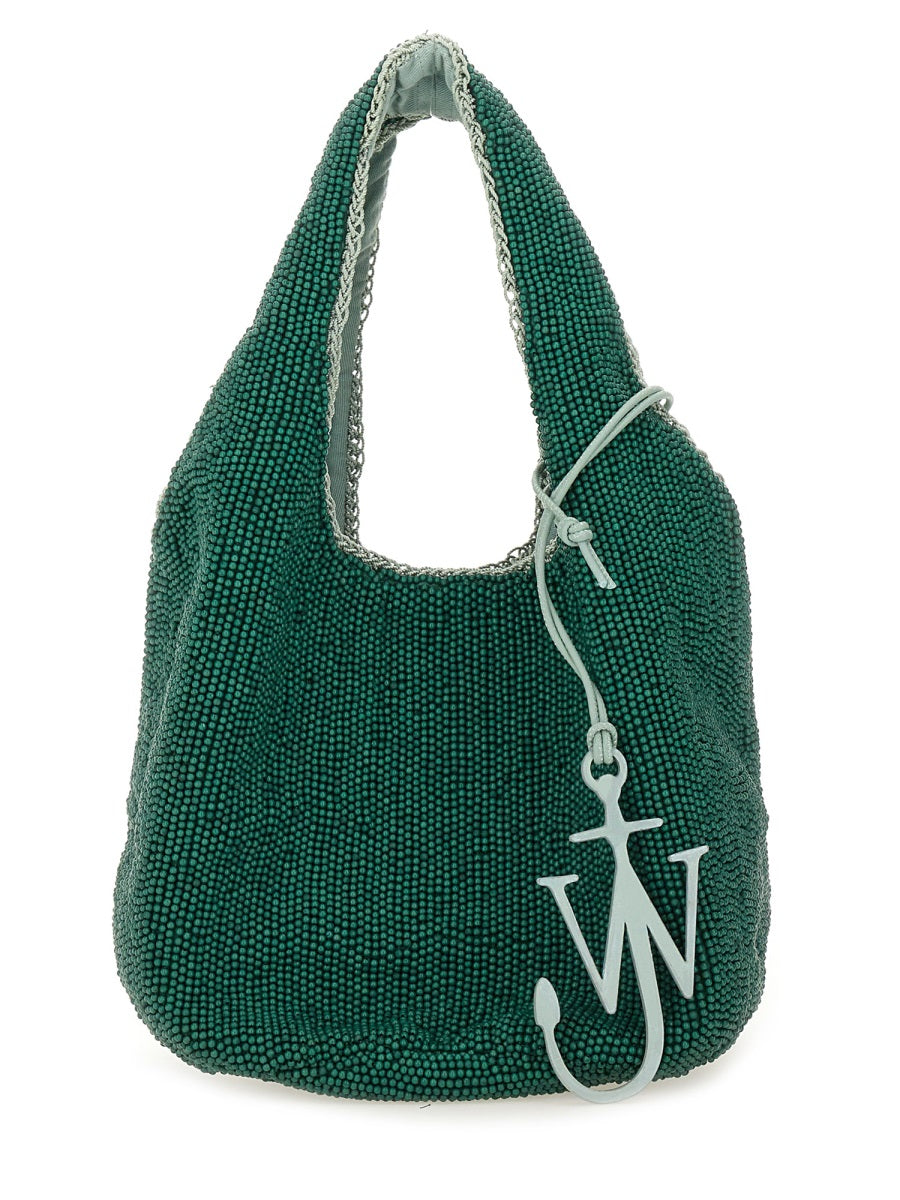 JW ANDERSON Mini Beaded Tote Handbag