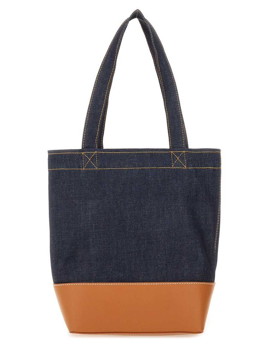 A.P.C. Mini Organic Denim Tote Handbag