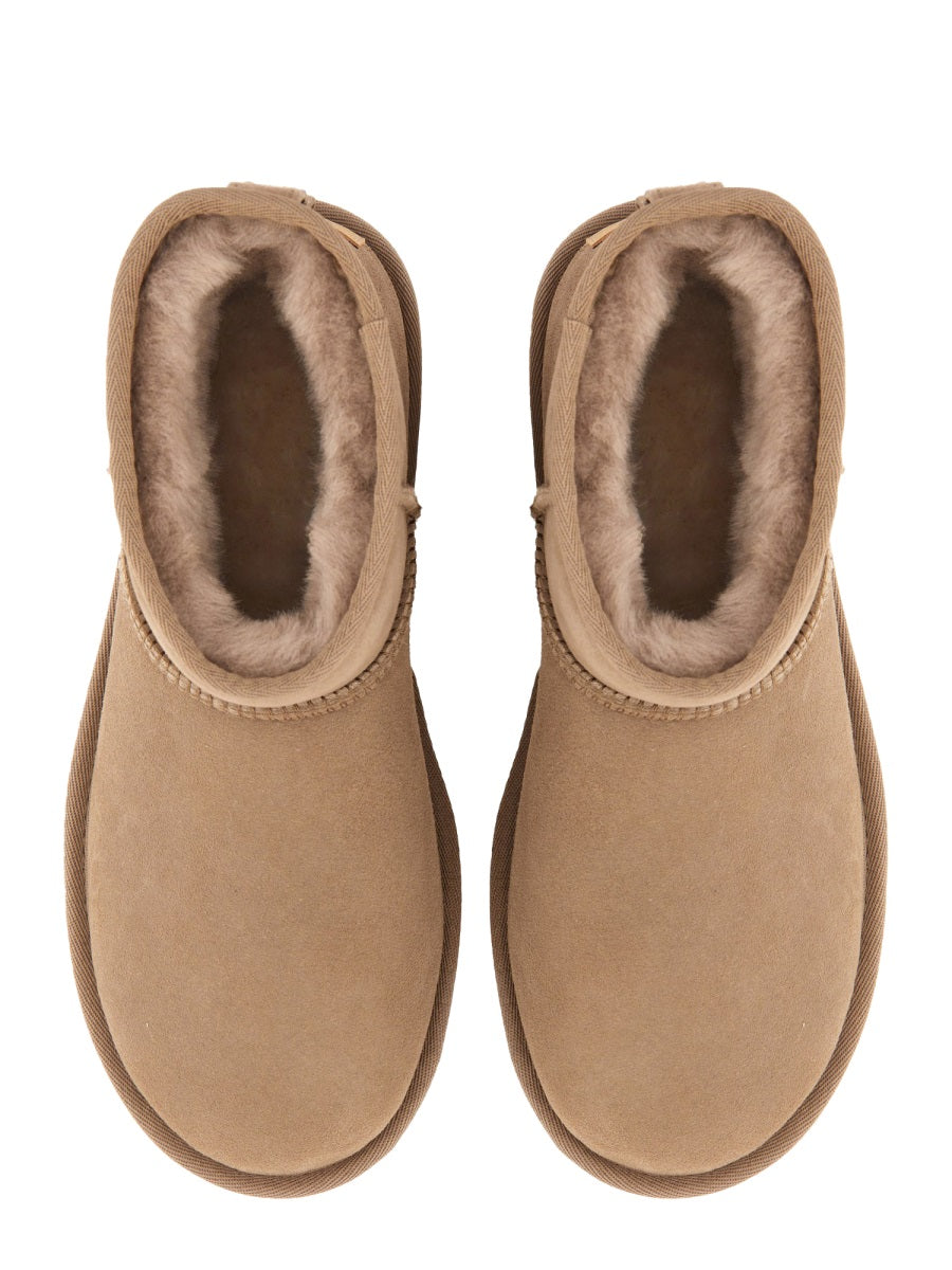 UGG Classic Mini II Leather & Twinface Boots