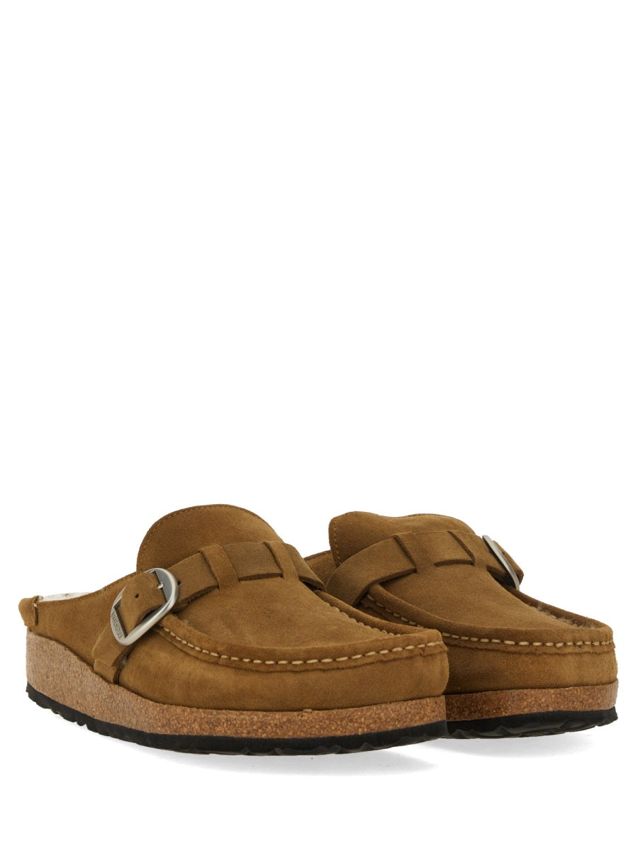 BIRKENSTOCK Shearling Buckled Sandals for Women