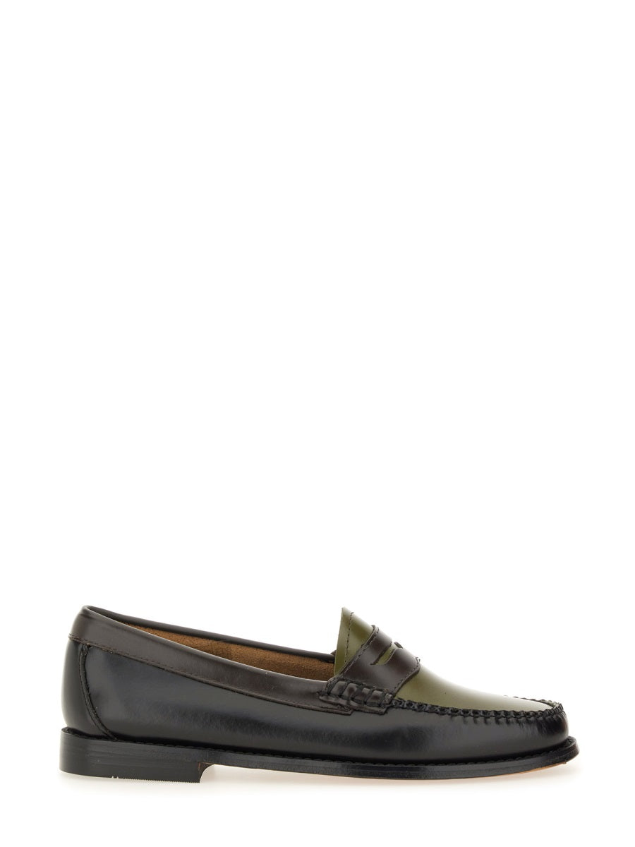 G.H. BASS Penny Loafers for Women - Classic Tricolour Design