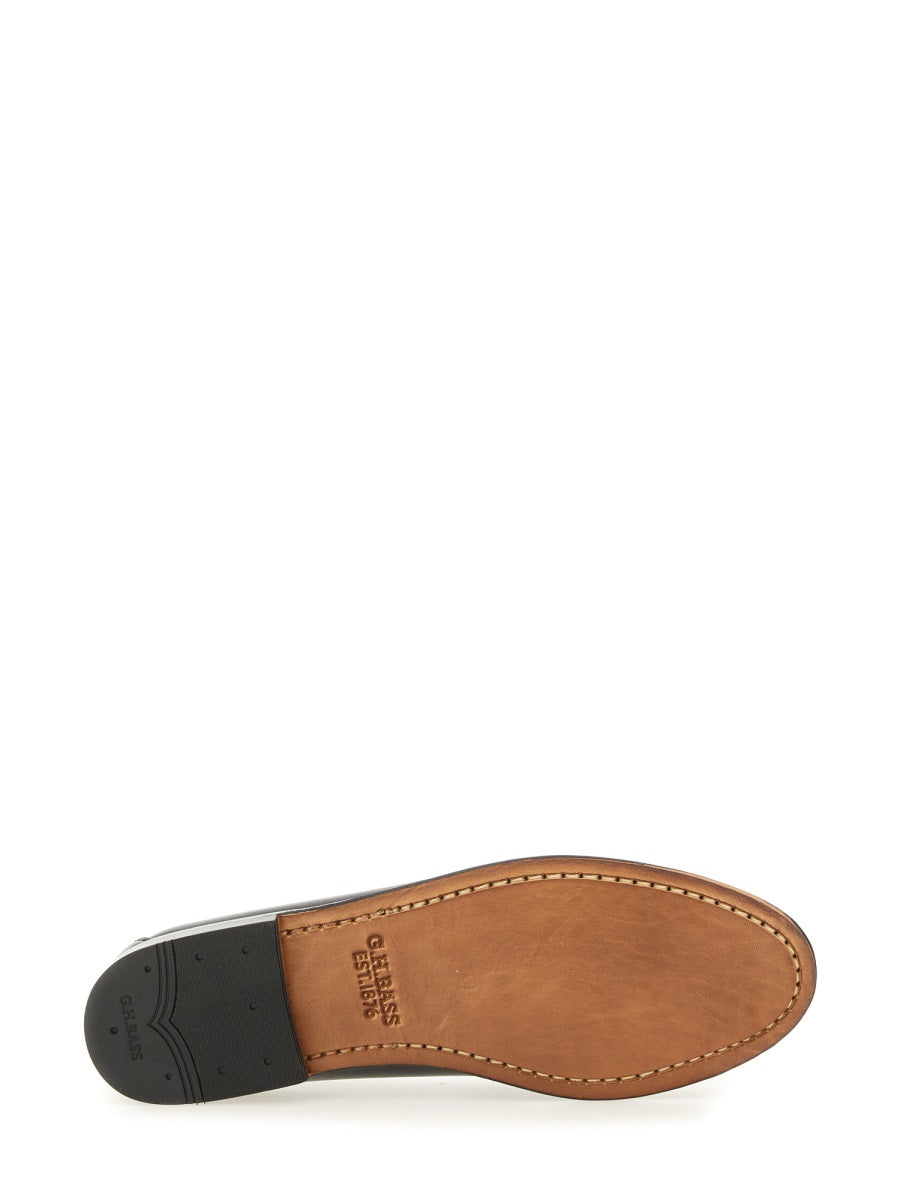 G.H. BASS Penny Loafers for Women - Classic Tricolour Design