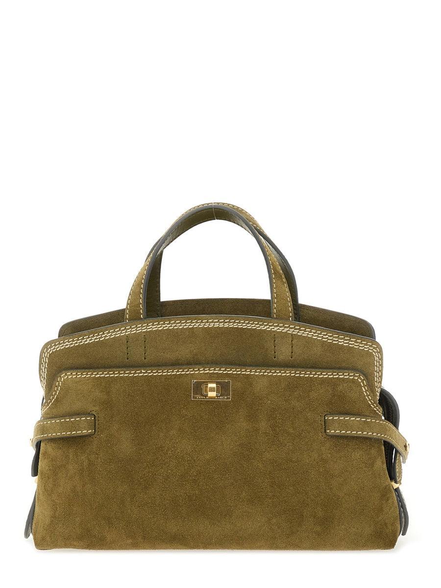 ANYA HINDMARCH Mini Shoulder Handbag with Elegant Stitch Detail