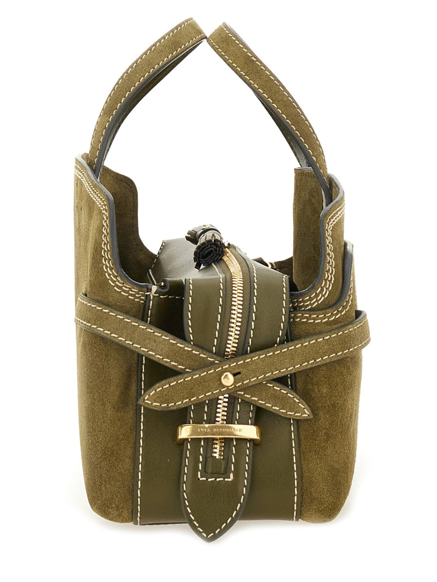 ANYA HINDMARCH Mini Shoulder Handbag with Elegant Stitch Detail