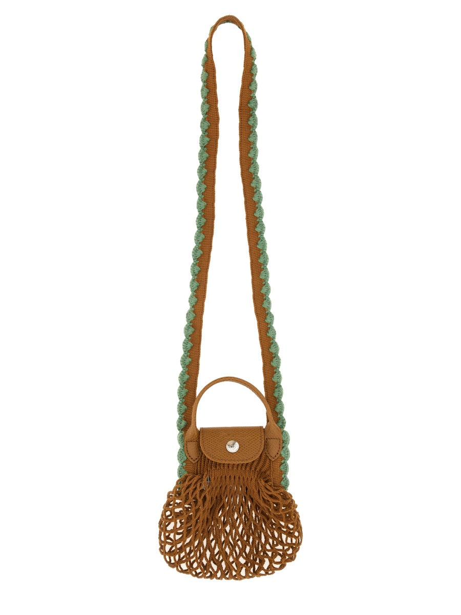 LONGCHAMP Mini Mesh Handbag - Le Pliage Style for Women