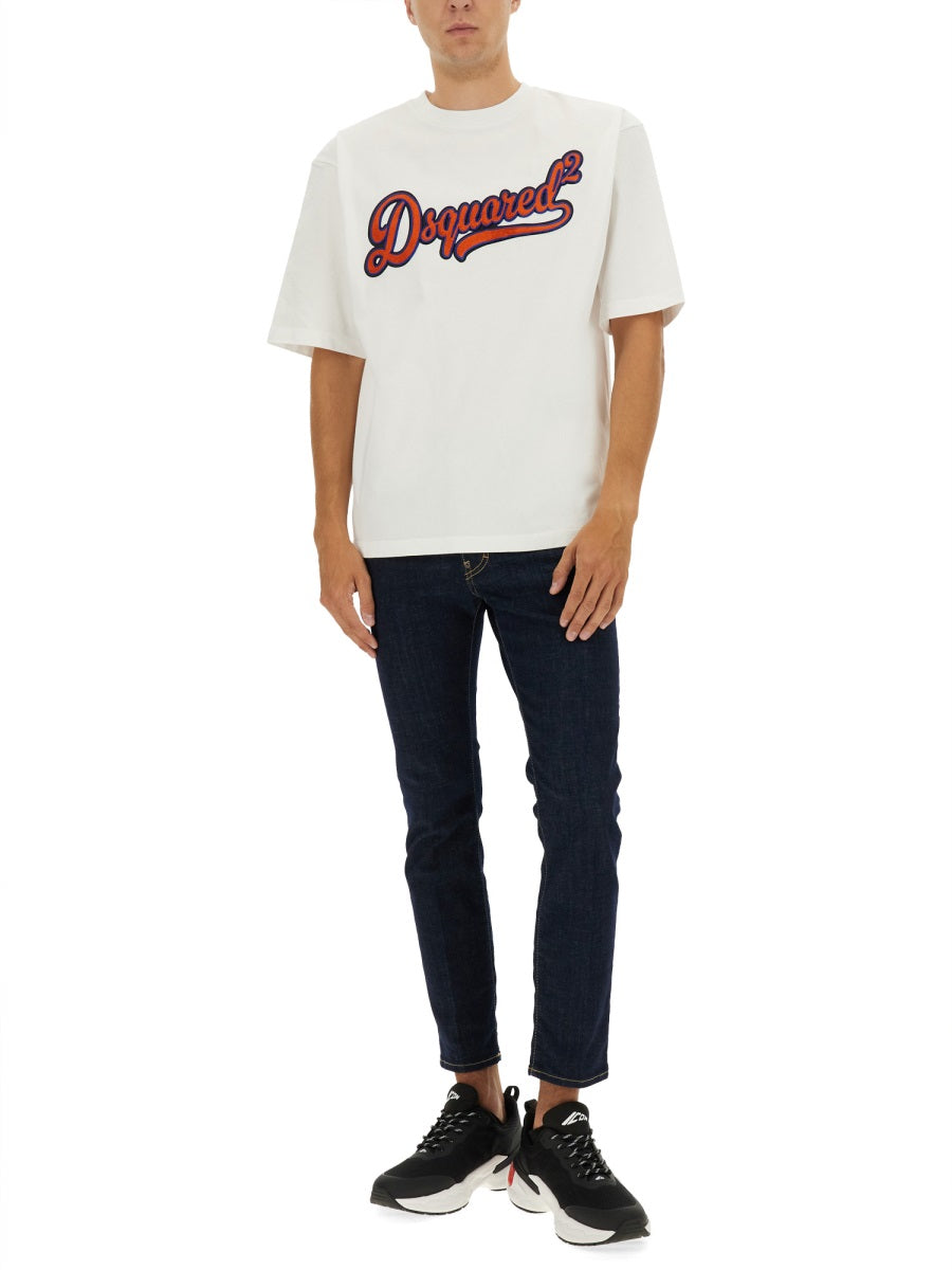 DSQUARED2 Classic Cotton T-Shirt for Men - FW25 Collection