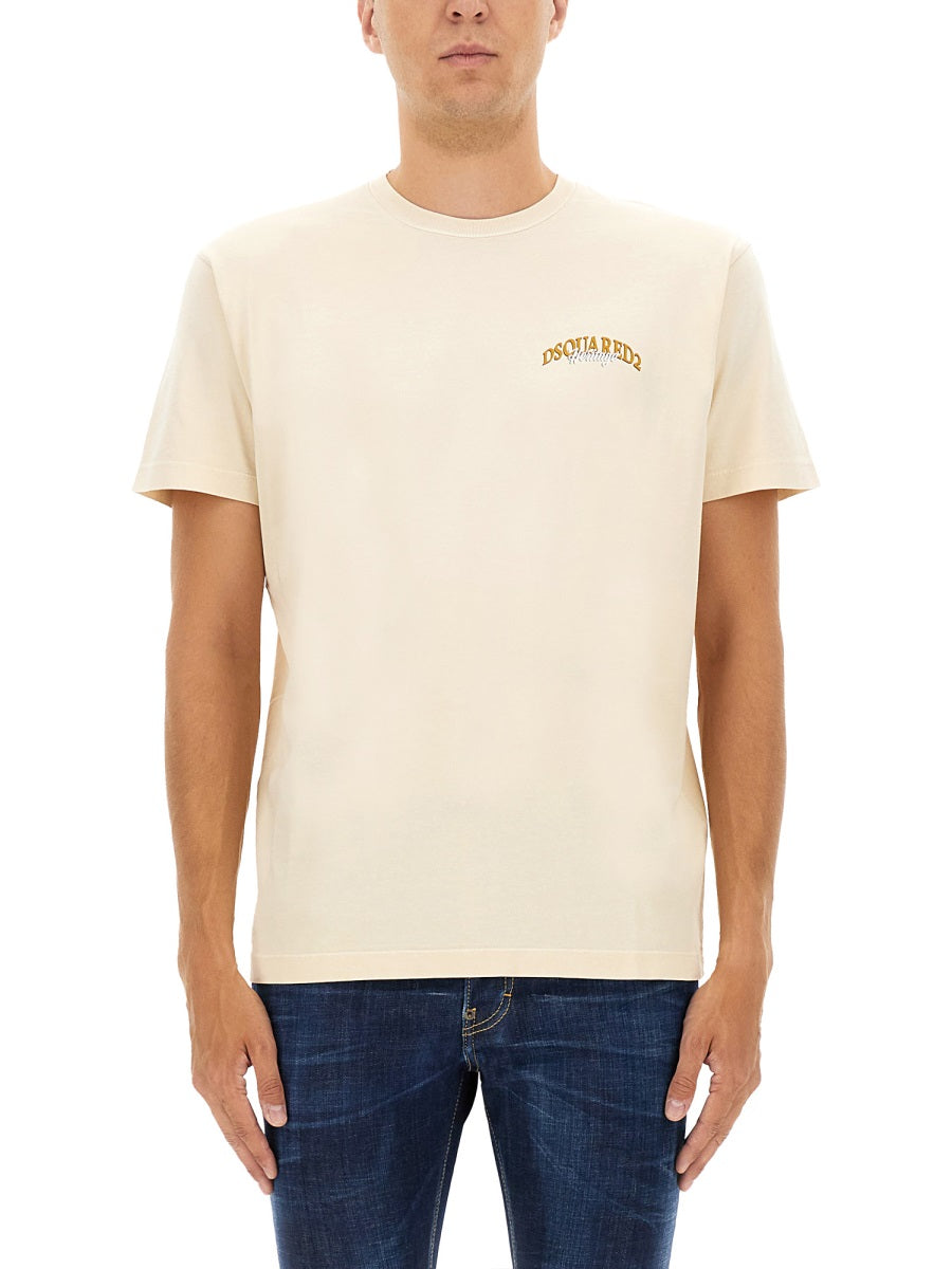 DSQUARED Men's Classic Logo T-Shirt - Size L
