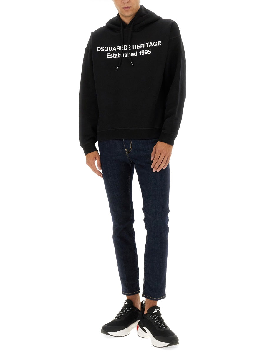 DSQUARED2 Men's Classic Crew Sweatshirt