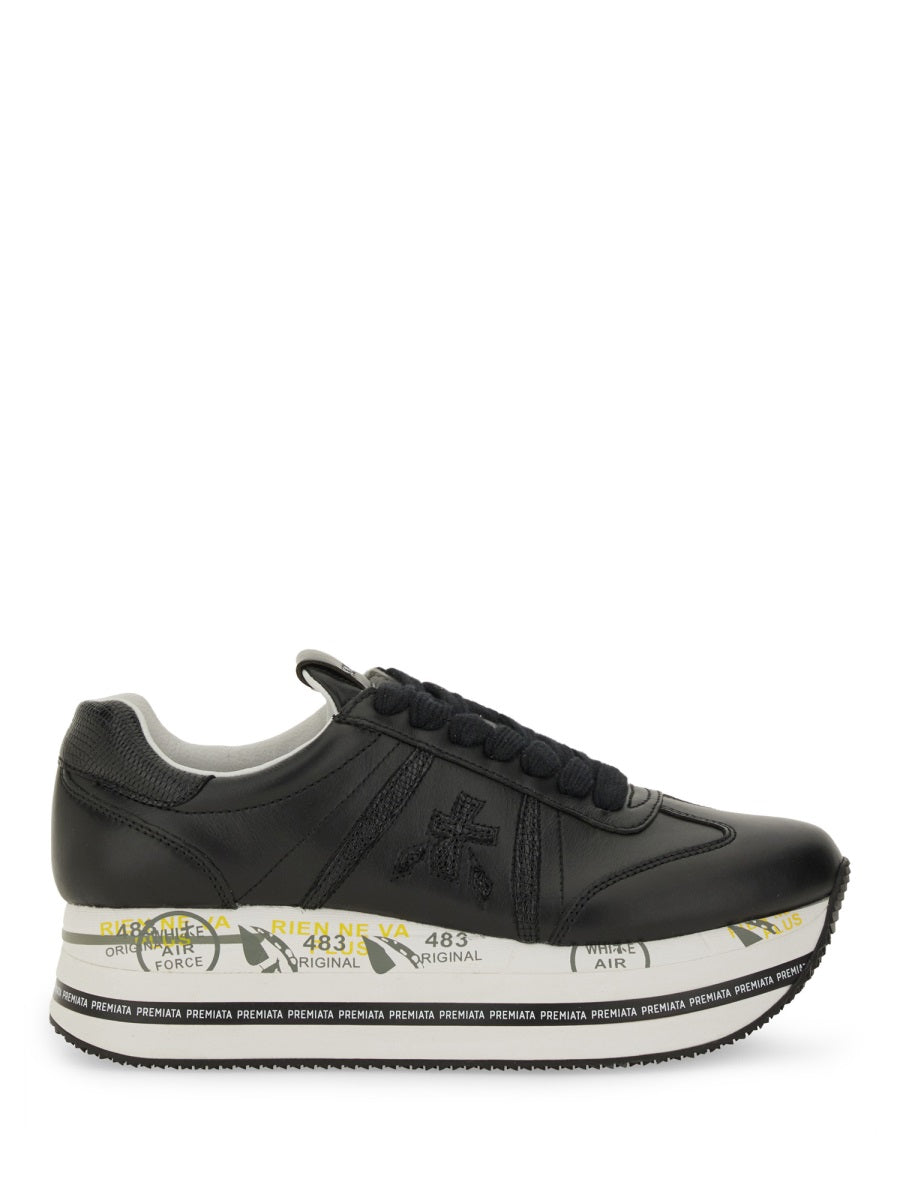 PREMIATA Women's Leather Sneaker - Model BETH 7107