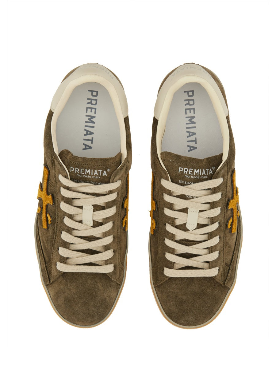 PREMIATA Men's Premium Leather Sneaker 'Steven'