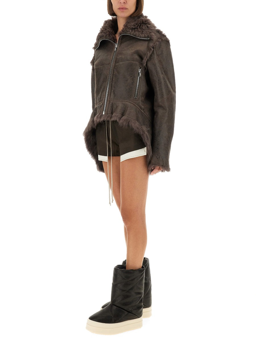 RICK OWENS Fog Boxer Mini Shorts - Size 40 IT