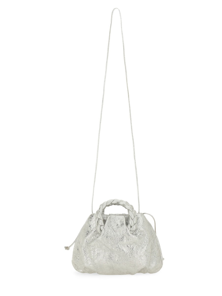 HEREU Mini Crinkled Metallic Handbag
