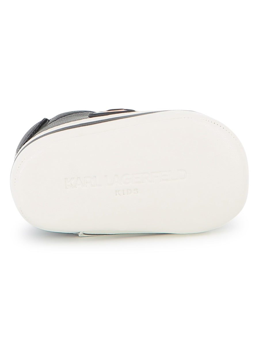 KARL LAGERFELD Mini Leather Sneakers for Baby