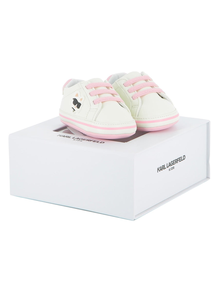 KARL LAGERFELD Unisex Mini Leather Sneakers