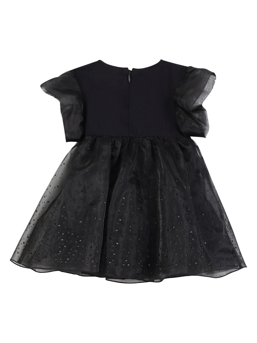 KARL LAGERFELD Chic Mini Dress for Baby Girls