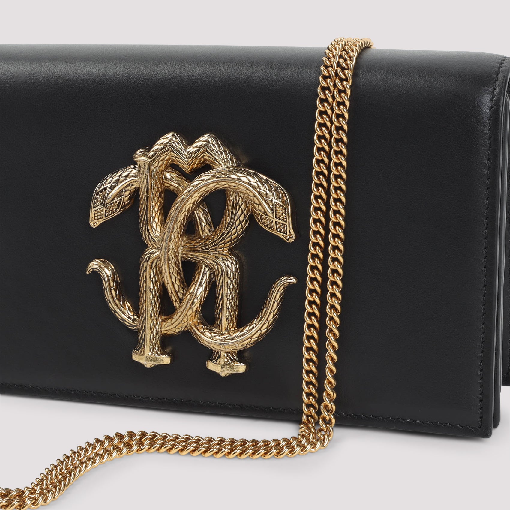 ROBERTO CAVALLI Men's Shoulder Handbag Mini - FW25 Collection