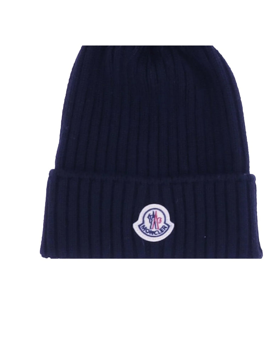 MONCLER Classic Beanie Hat for Kids