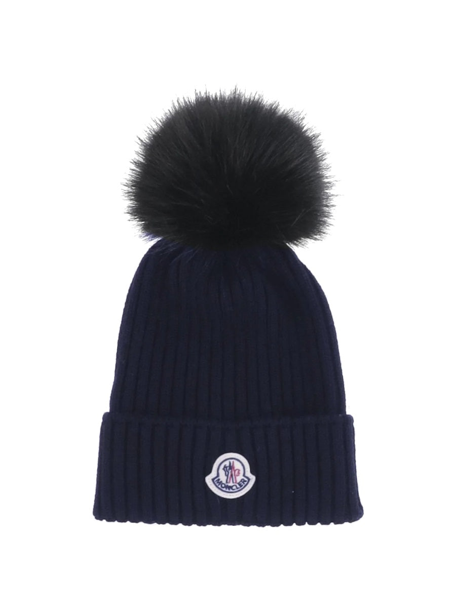 MONCLER Classic Beanie Hat for Kids