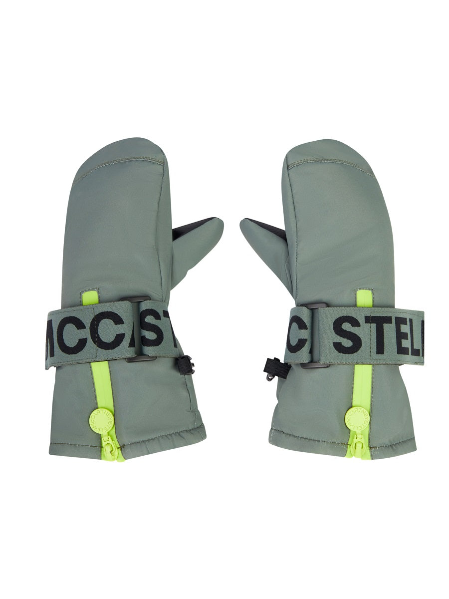 STELLA McCARTNEY Unisex Mini Ski Gloves for Kids